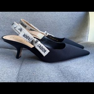 🔴SOLD🔴 Cristian Dior Slingback J’adior Black